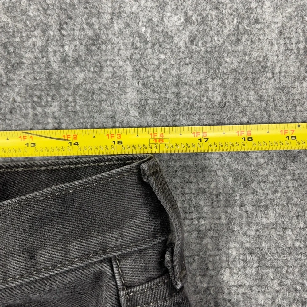 Levi's 550 Relaxed Fit Jeans Mens W32 L29 Black Tapered Leg Denim 00550-0260